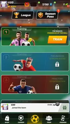 Soccer Clash android App screenshot 0